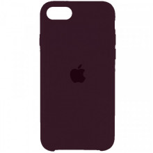 Чохол Original Silicone Case для Apple iPhone SE 2022/2020/8/7 Plum (ARM67860)