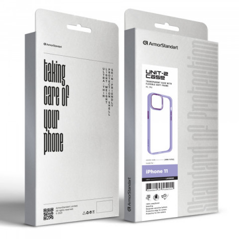 Чохол ArmorStandart UNIT2 для Apple iPhone 11 Lavender (ARM74783)