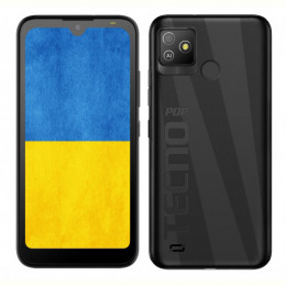 Смартфон Tecno Pop 5 Go (BD1) 1/16GB Dual Sim Aether Black (4895180771019)