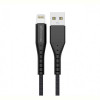 Кабель Grand-X USB-Lightning, 1.2м Black (FL-12B)