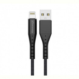 Кабель Grand-X USB-Lightning, 1.2м Black (FL-12B)