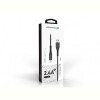 Кабель Grand-X USB-Lightning, 1.2м Black (FL-12B)