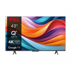 Телевізор 43" TCL QLED 4K 60Hz Smart Google TV Titan