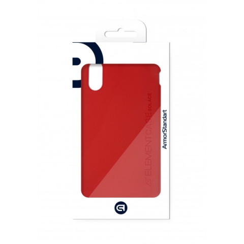 Чохол ArmorStandart Element Case Solid для iPhone XS Max Red (ARM53409)