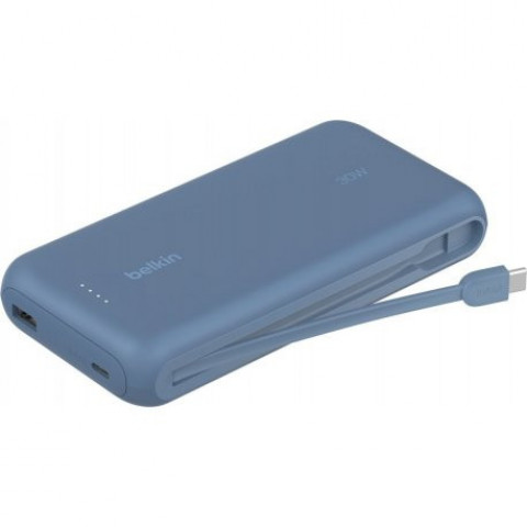 Зовнішній акумулятор Power Bank Belkin 20000mAh 30W USB-C Blue (BPB024HQBL)