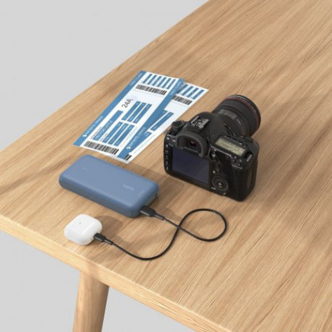 Зовнішній акумулятор Power Bank Belkin 20000mAh 30W USB-C Blue (BPB024HQBL)