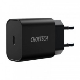 Мережевий зарядний пристрій Choetech (1USBх3A) Black (Q5004-V5)