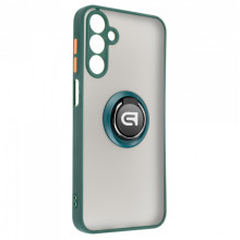 Чохол ArmorStandart Frosted Matte Ring для Samsung M15 5G (M156) Dark Green (ARM76370)