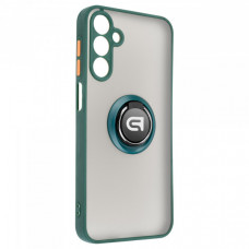 Чохол ArmorStandart Frosted Matte Ring для Samsung M15 5G (M156) Dark Green (ARM76370)