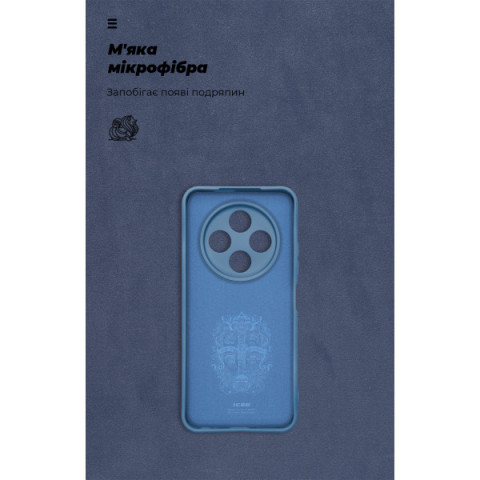 Чохол ArmorStandart ICON для Tecno Spark 30C 4G (kl5) Camera cover Dark Blue (ARM81204)