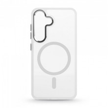 Чохол ArmorStandart Unit MagSafe для Samsung S25 Matte Clear Silver (ARM82261)