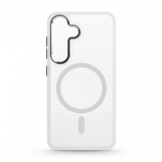 Чохол ArmorStandart Unit MagSafe для Samsung S25 Matte Clear Silver (ARM82261)
