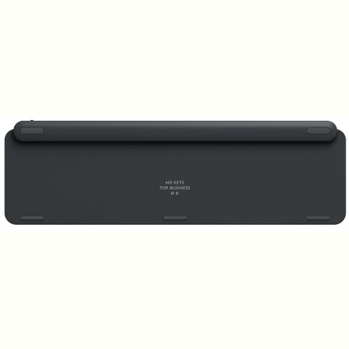 Клавіатура бездротова Logitech MX Keys Advanced for Business Wireless Illuminated UA Graphite (920-010251)