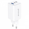 МЗП Proove Pocket GaN 65W (2Type-C + USB) white Купити в Україні