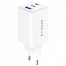 МЗП Proove Pocket GaN 65W (2Type-C + USB) white