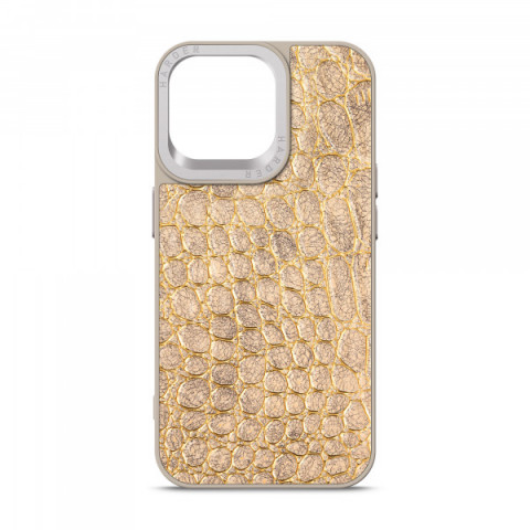 Чохол Harder Crocosaur для Apple iPhone 14 Pro Max Titanium (ARM76729)