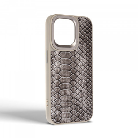 Чохол Harder Lizard для Apple iPhone 15 Pro Max Grey (ARM76876)