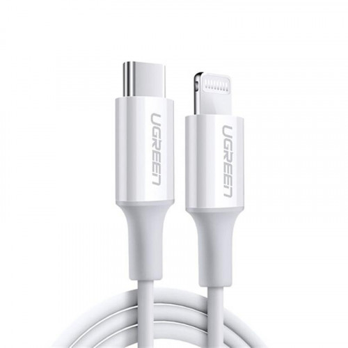 Кабель Ugreen US171 USB-C - Lightning, 1.5м, White (60748)