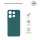 Чохол ArmorStandart Matte Slim Fit для Infinix Smart 7 Camera cover Dark Green (ARM69077)