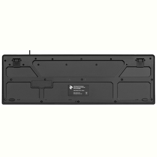 Клавіатура 2E KS108 Slim Ukr (2E-KS108UB) Black USB