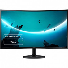 Монiтор Samsung 27" Essential S3 LS27D360 (LS27D360GAIXCI) VA Black Curved 100Hz