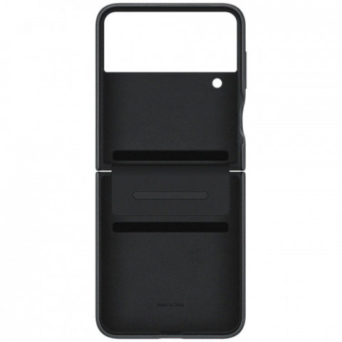 Чохол-накладка Samsung Flap Leather Cover для Samsung Galaxy Flip 4 SM-F721 Black (EF-VF721LBEGUA)
