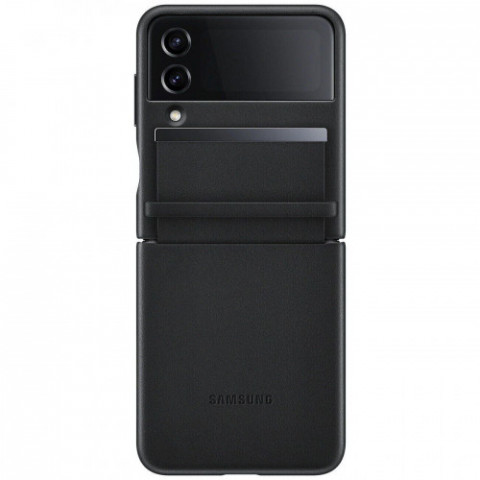 Чохол-накладка Samsung Flap Leather Cover для Samsung Galaxy Flip 4 SM-F721 Black (EF-VF721LBEGUA)