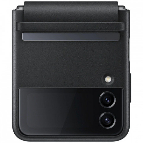 Чохол-накладка Samsung Flap Leather Cover для Samsung Galaxy Flip 4 SM-F721 Black (EF-VF721LBEGUA)
