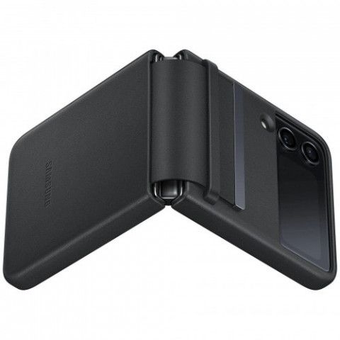 Чохол-накладка Samsung Flap Leather Cover для Samsung Galaxy Flip 4 SM-F721 Black (EF-VF721LBEGUA)