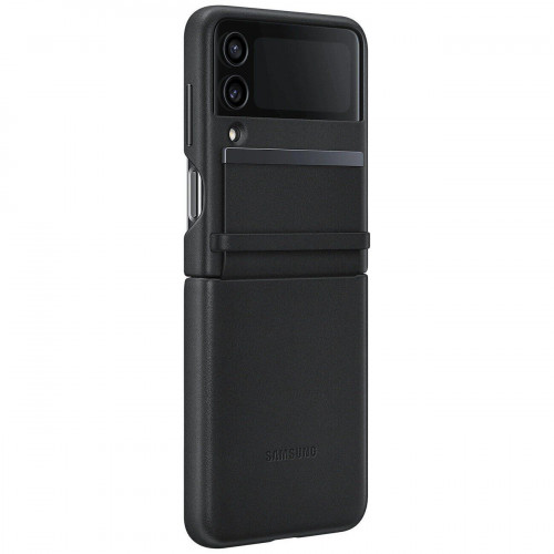 Чохол-накладка Samsung Flap Leather Cover для Samsung Galaxy Flip 4 SM-F721 Black (EF-VF721LBEGUA)