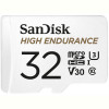 Карта пам`ятi MicroSDXC 32GB UHS-I/U3 Class 10 SanDisk High Endurance R100/W40MB/s + SD-adapter (SDSQQNR-032G-GN6IA)