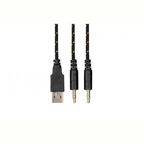 Гарнітура 2E Gaming HG340 RGB Yellow (2E-HG340YW)