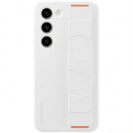 Чохол-накладка Samsung Silicone Grip Case для Samsung Galaxy S23 SM-S911 White (EF-GS911TWEGRU)