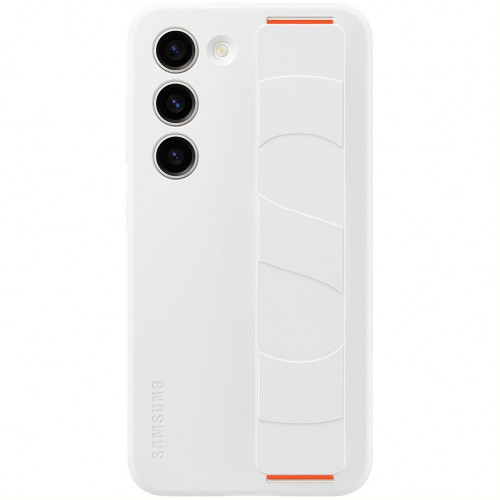 Чохол-накладка Samsung Silicone Grip Case для Samsung Galaxy S23 SM-S911 White (EF-GS911TWEGRU)