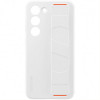 Чохол-накладка Samsung Silicone Grip Case для Samsung Galaxy S23 SM-S911 White (EF-GS911TWEGRU)