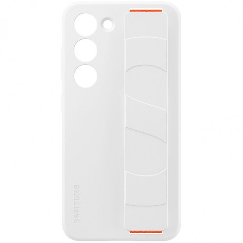 Чохол-накладка Samsung Silicone Grip Case для Samsung Galaxy S23 SM-S911 White (EF-GS911TWEGRU)
