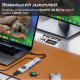 USB-хаб Promate ComandHub-Lite USB Type-C Grey