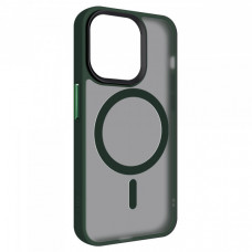 Чохол ArmorStandart Uniq Magsafe для Apple iPhone 13 Pro Dark Green (ARM75327)