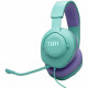 Гарнітура ігрова JBL Quantum 100M2 Cyan (JBLQTUM100M2CYN)