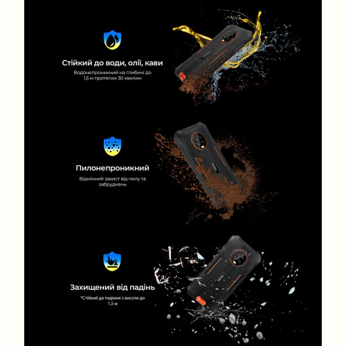 Смартфон Oscal S60 Pro 4/32GB Dual Sim Black (night vision)