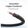 Кабель Vention Audio 3.5 mm M - 3.5 mm F, 1m, Black (BHBBF)