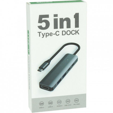 USB-хаб Blueendless USB Type-C 5-в-1(CA913435)