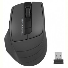 Мишка бездротова A4Tech FG30S Grey/Black USB