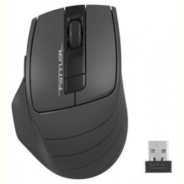 Мишка бездротова A4Tech FG30S Grey/Black USB