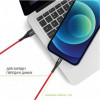 Кабель Intaleo CBRNYL1 USB-Lightning 1.2м Red (1283126559471)