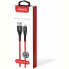 Кабель Intaleo CBRNYL1 USB-Lightning 1.2м Red (1283126559471)