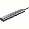 Концентратор Trust Halyx USB Type-C Grey (24948)