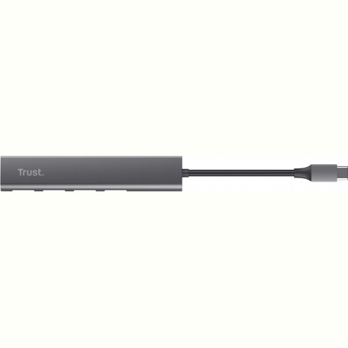 Концентратор Trust Halyx USB Type-C Grey (24948)