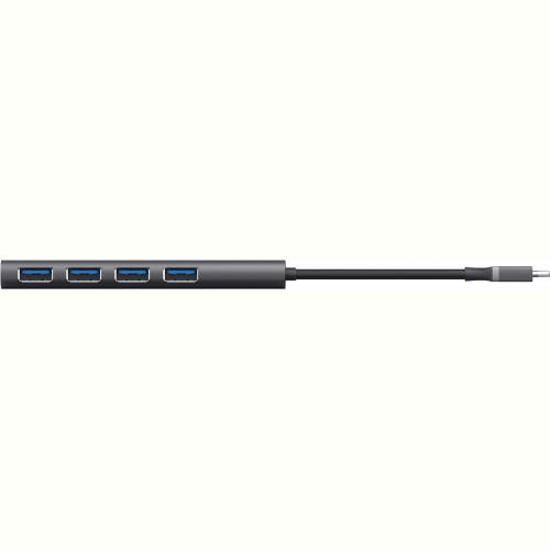 Концентратор Trust Halyx USB Type-C Grey (24948)