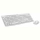 Комплект (клавiатура, миша) бездротовий Logitech MK295 Combo White (920-009824)